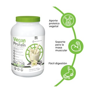 Foto 4 | Proteína Vegana Healthaddiction Vainilla Fórmula Potenciada con Glutamina y Aminoácidos 600g