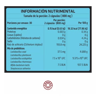 Foto 6 | Probióticos Healthaddiction Floraliv para Hígado y Salud Intestinal 60 Cápsulas