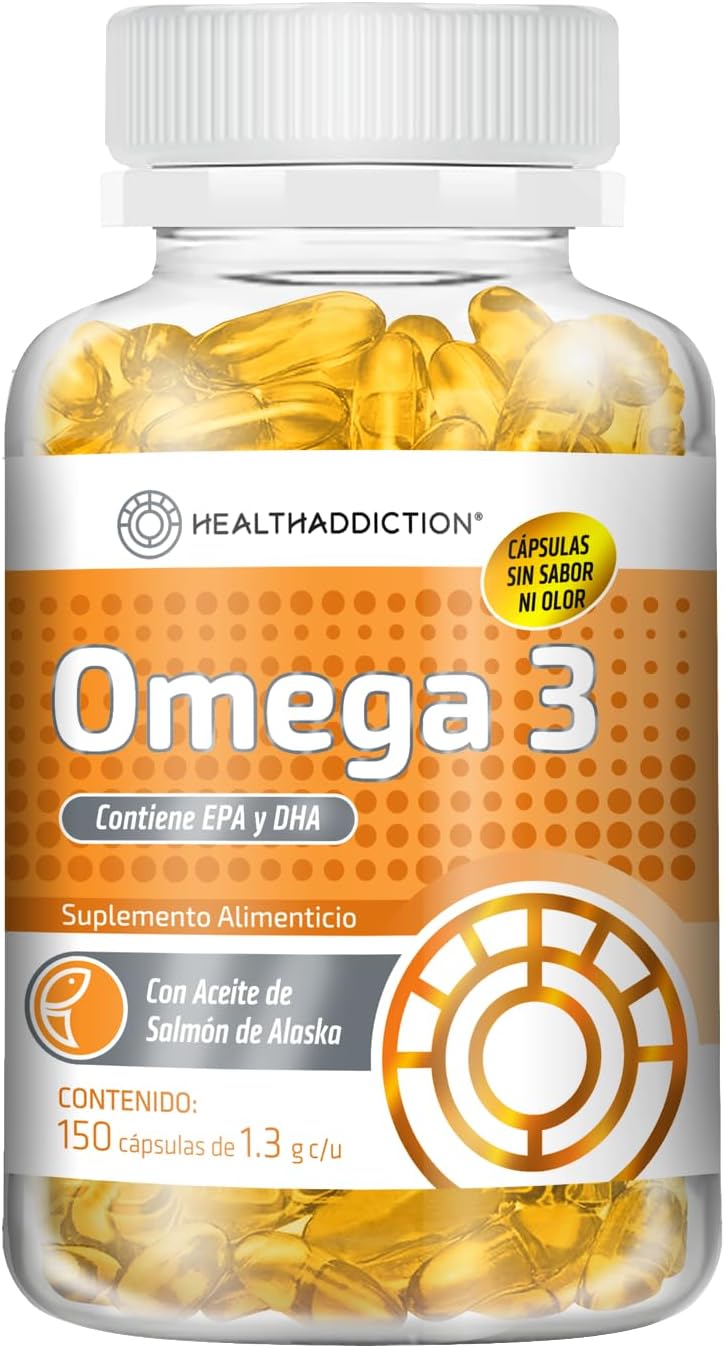 Foto 2 pulgar | Suplemento Omega 3 Premium Healthaddiction 150 Cápsulas