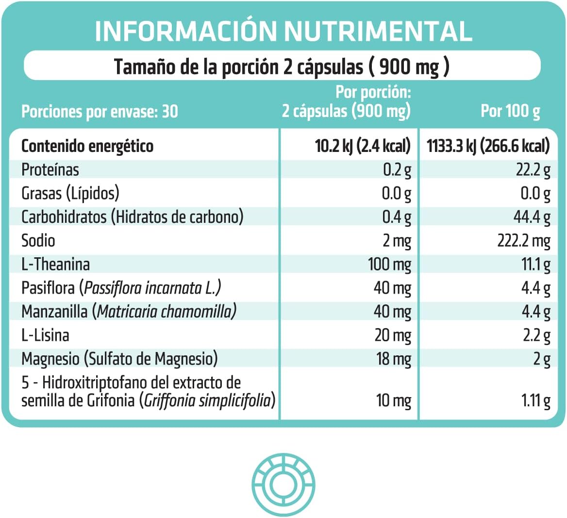 Foto 3 pulgar | Suplemento Zleep Healthaddiction L-teanina Pasiflora Magnesio y 5htp 60 Cápsulas