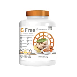 Foto 1 | Proteína Vegana G Free Healthaddiction con Glutamina Fibra Sabor Vainilla 430 g