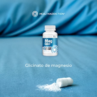 Foto 6 | Suplemento Glicinato de Magnesio Healthaddiction 400mg 60 Cápsulas