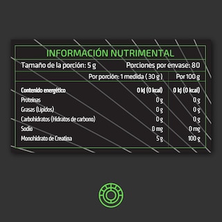 Foto 2 | Creatina Monohidratada Healthaddiction Suplemento Nedutro Alta Calidad 400g