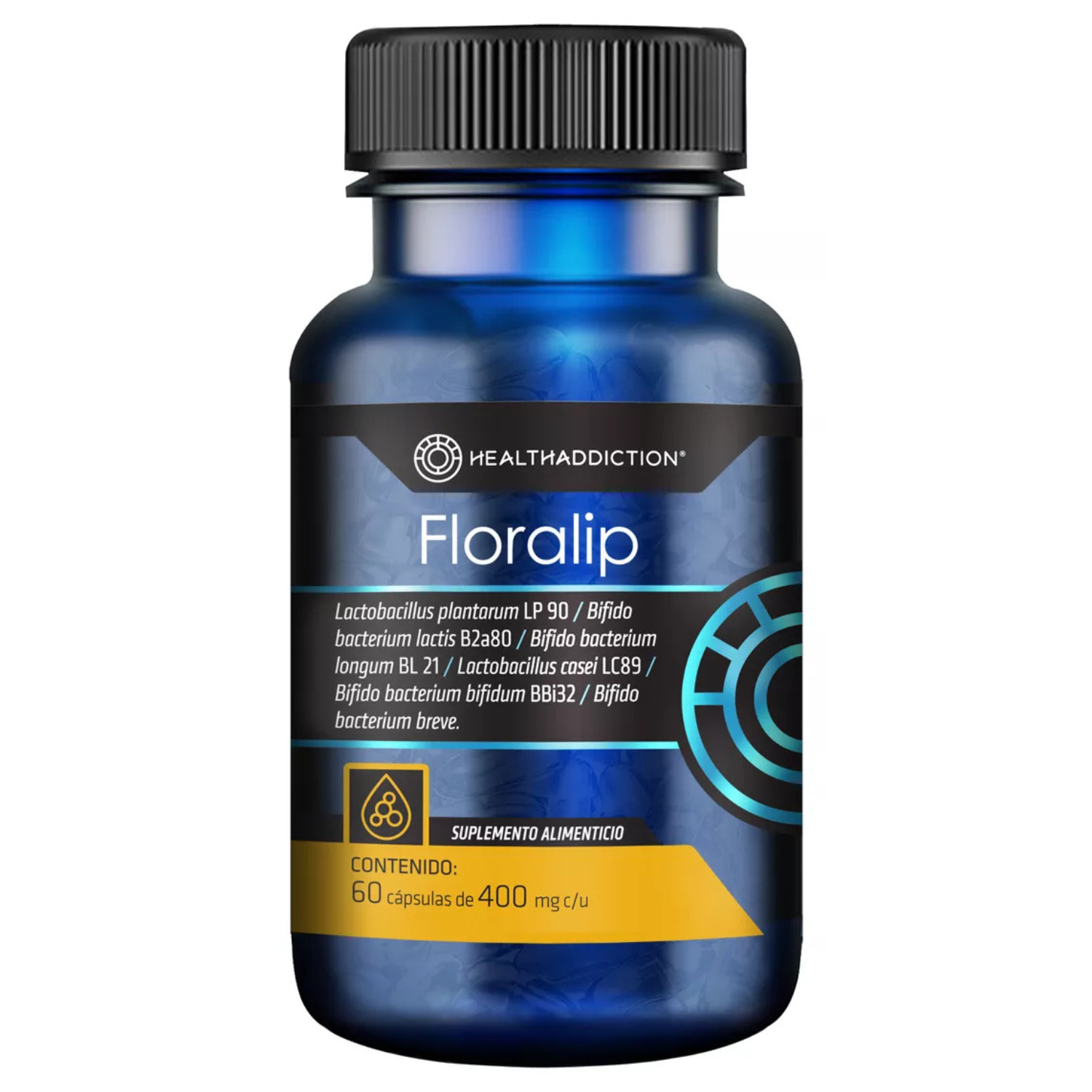 Foto 1 | Probióticos Healthaddiction Floralip 60 Cápsulas