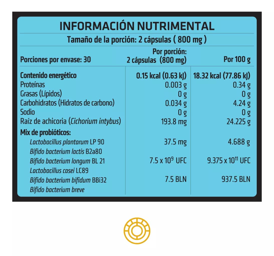Foto 6 | Probióticos Healthaddiction Floralip 60 Cápsulas
