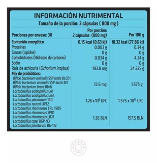 Foto 6 | Probióticos Healthaddiction Floradent para Salud Bucal y Digestiva 60 Cápsulas