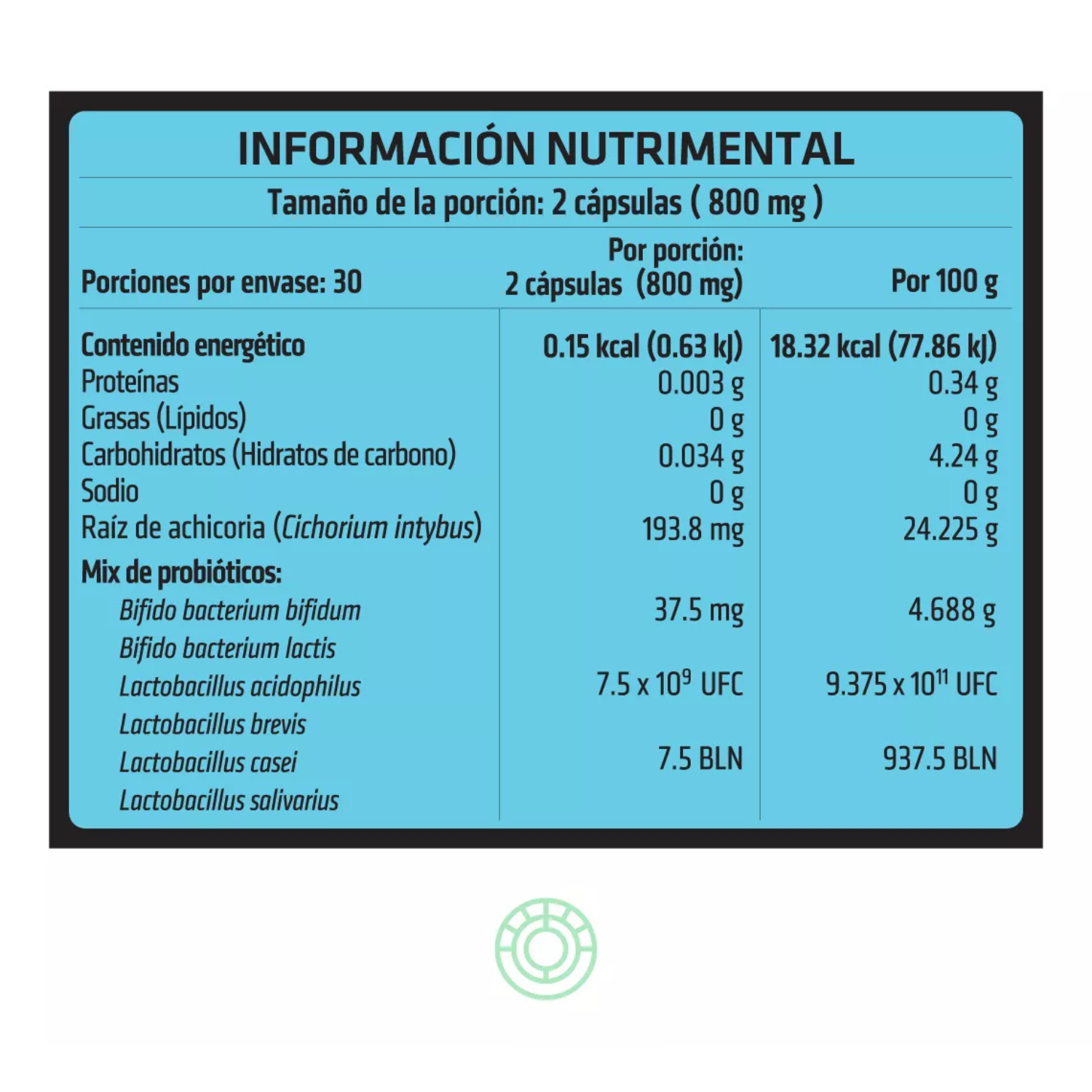 Foto 6 | Probióticos Healthaddiction Florachill para Relajación y Bienestar Cognitivo 60 Cápsulas