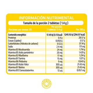 Foto 3 | Complejo B Healthaddiction 60 Cápsulas