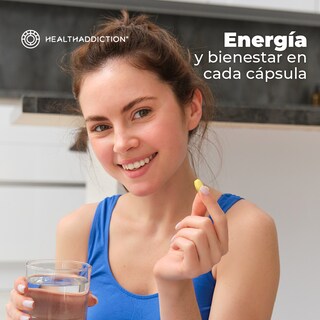 Foto 7 | Complejo B Healthaddiction 60 Cápsulas