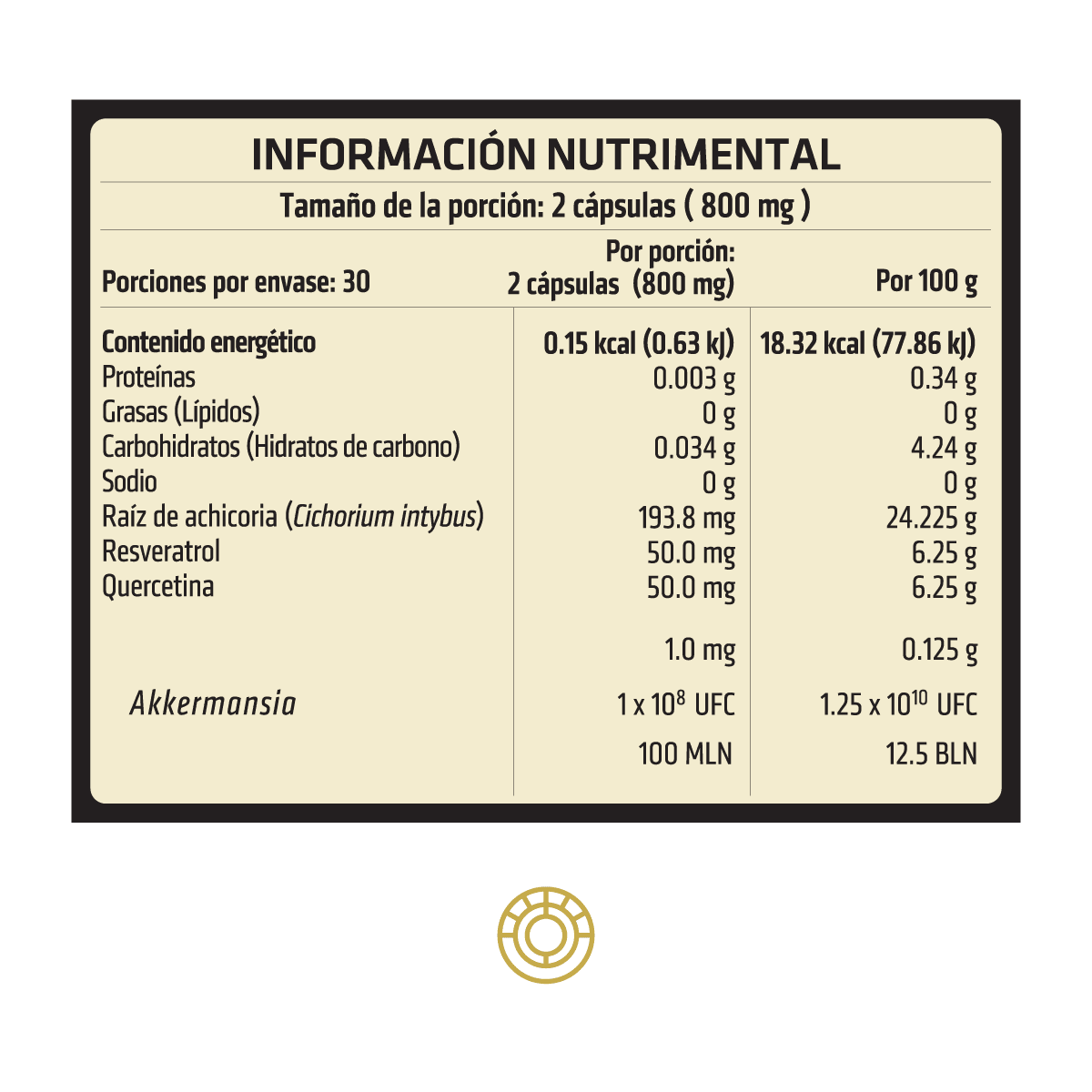 Foto 7 | Probióticos Akkermansia Healthaddiction 60 Cápsulas