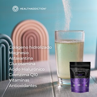 Foto 6 | Colágeno Sport Suplemento a Base de Colágeno Hidrolizado Sabor Frambuesa Healthaddiction Shot 30 Sobres 4.5 g
