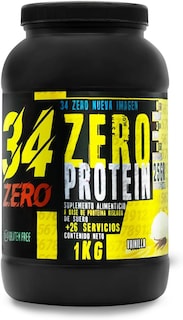 Foto 1 | 34 Zero Proteina 1 Kg Sabor Vainilla
