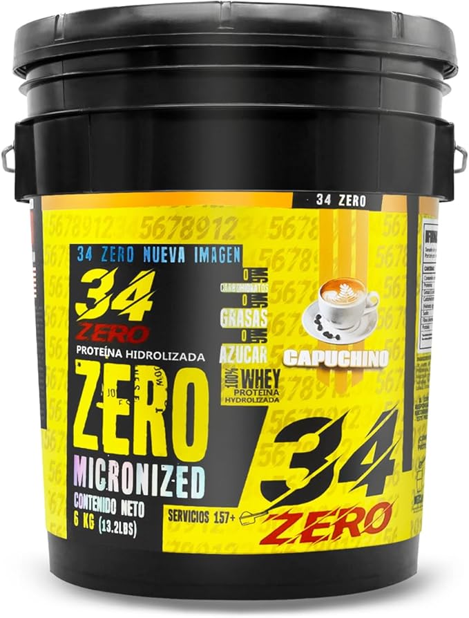 Foto 2 pulgar | 34 Zero Proteina 6 Kg Sabor Capuchino