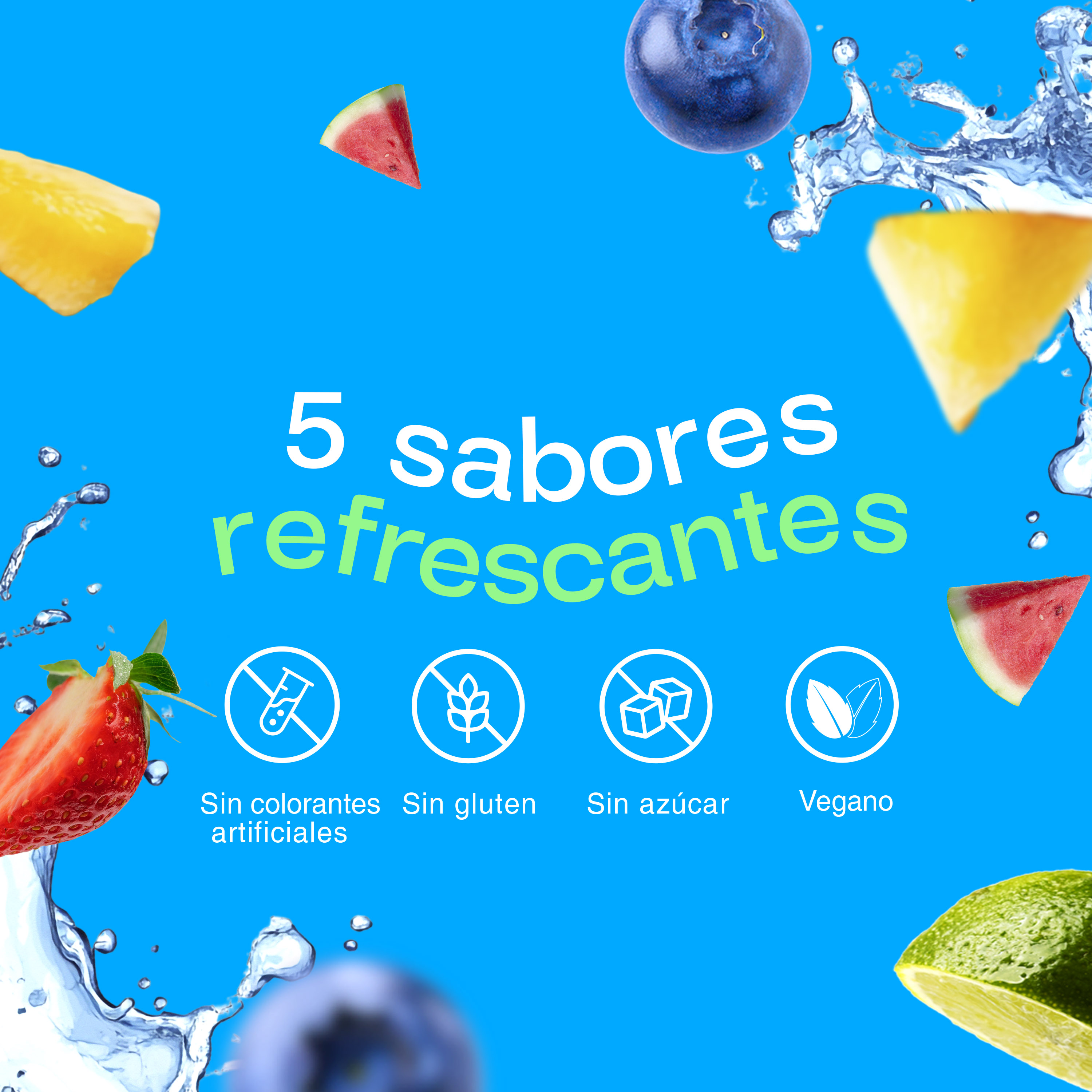 Foto 3 pulgar | Suplemento Amarte Labs Electrolitos 5 Sabores Refrescantes 30 Sobres
