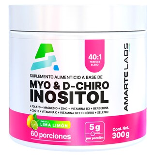 Foto 1 | Suplemento Amarte Labs Myo & D-chiro Inositol Lima Limón 300 gr