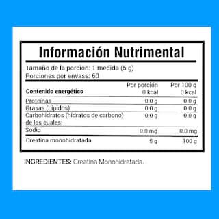 Foto 8 | Creatina Monohidratada Amarte Labs - Alta Pureza - 300 Gr