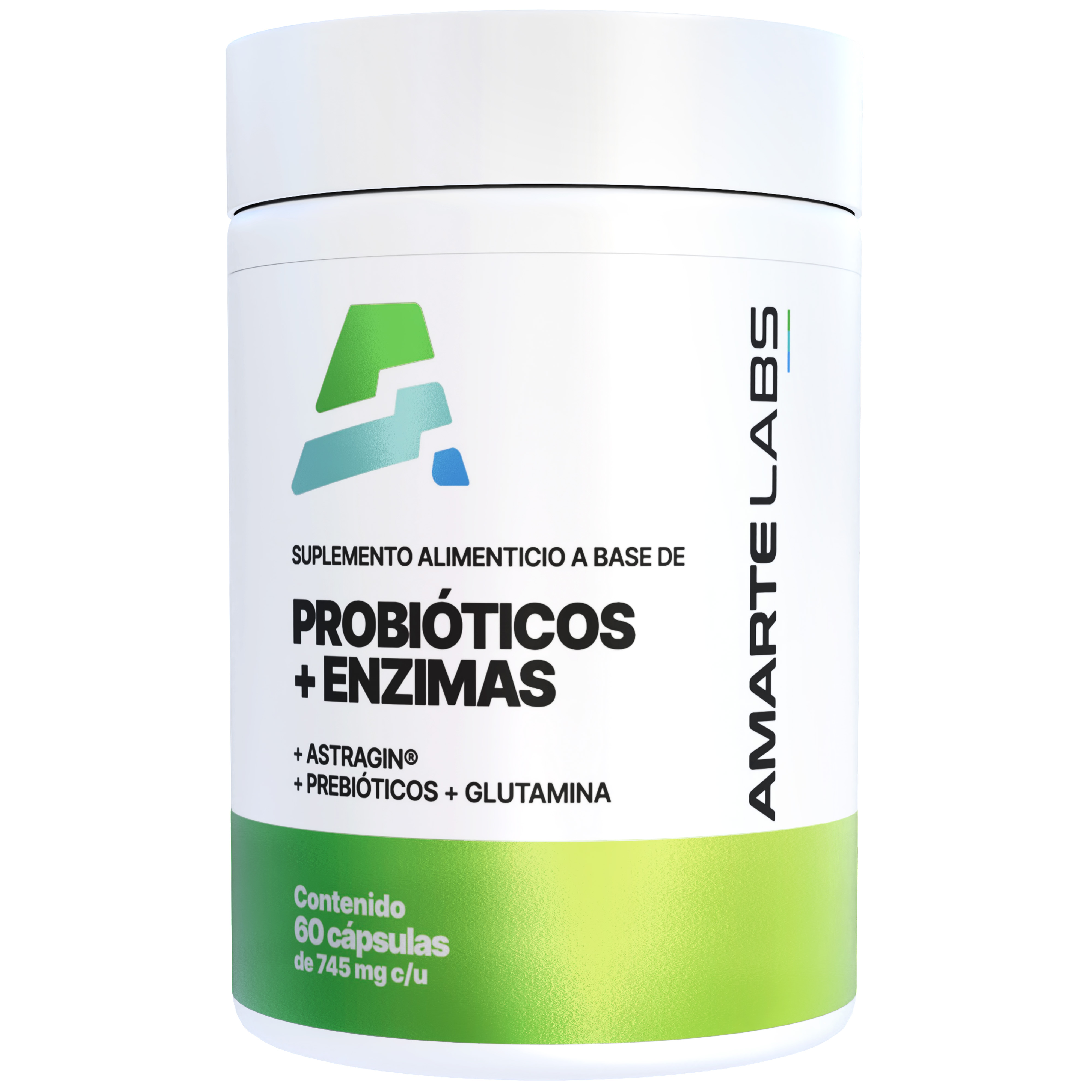 Foto 2 pulgar | Suplemento Alimenticio Probioticos + Enzimas Amarte Labs 60 Cápsulas