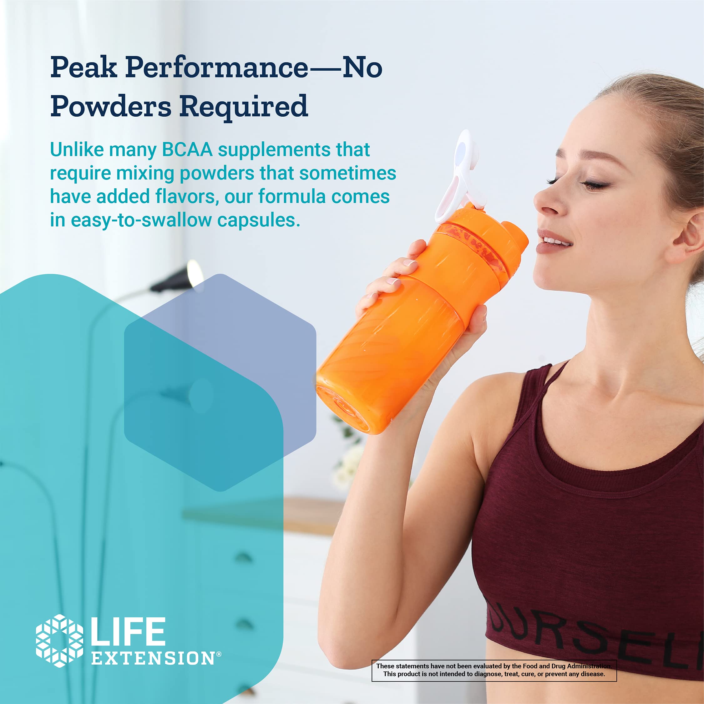 Foto 6 pulgar | Suplemento Life Extension Bcaa 90 Cápsulas Para La Recuperación Muscular - Venta Internacional.