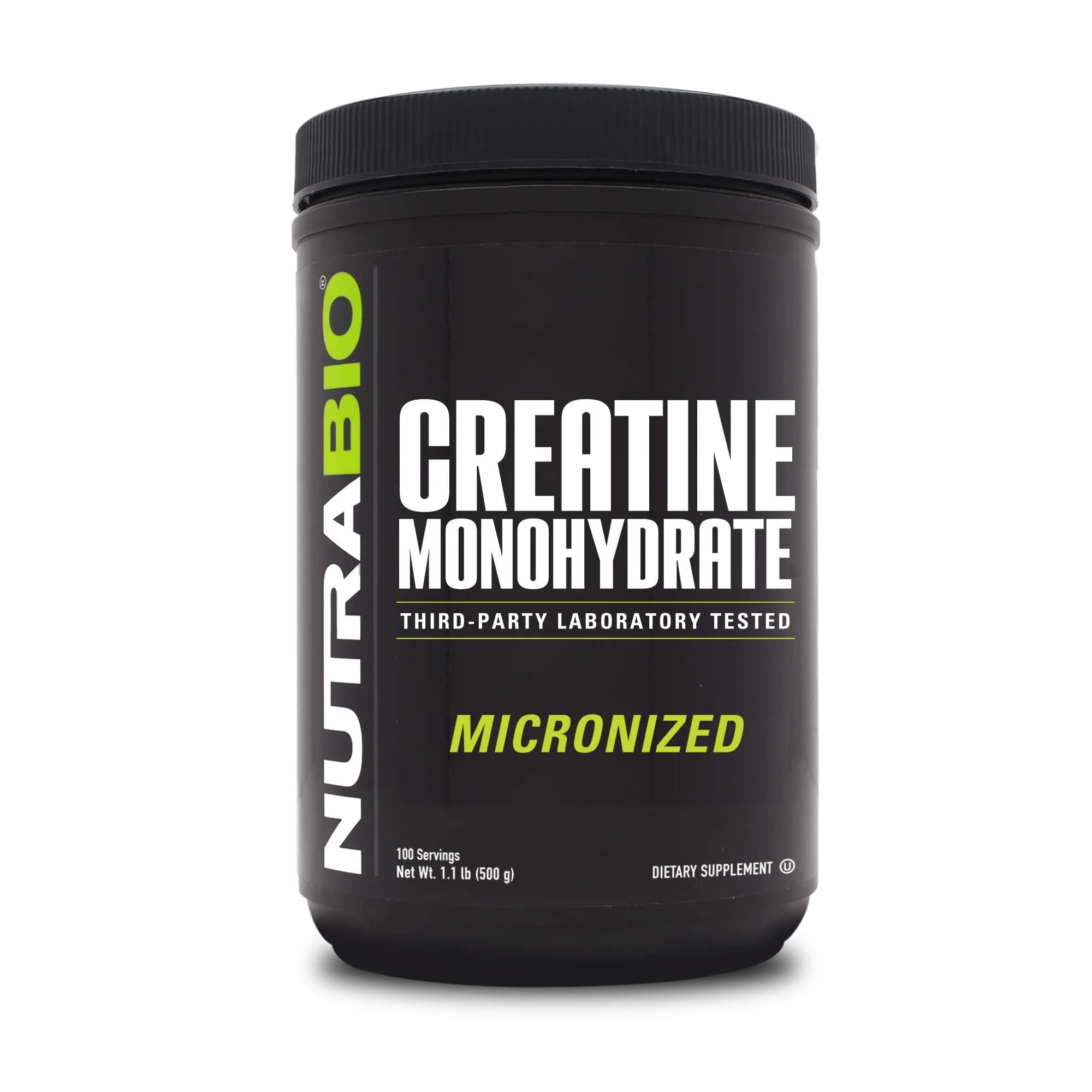 Foto 2 pulgar | Suplemento Nutrabio De Monohidrato De Creatina 500 G Sin Sabor - Venta Internacional.