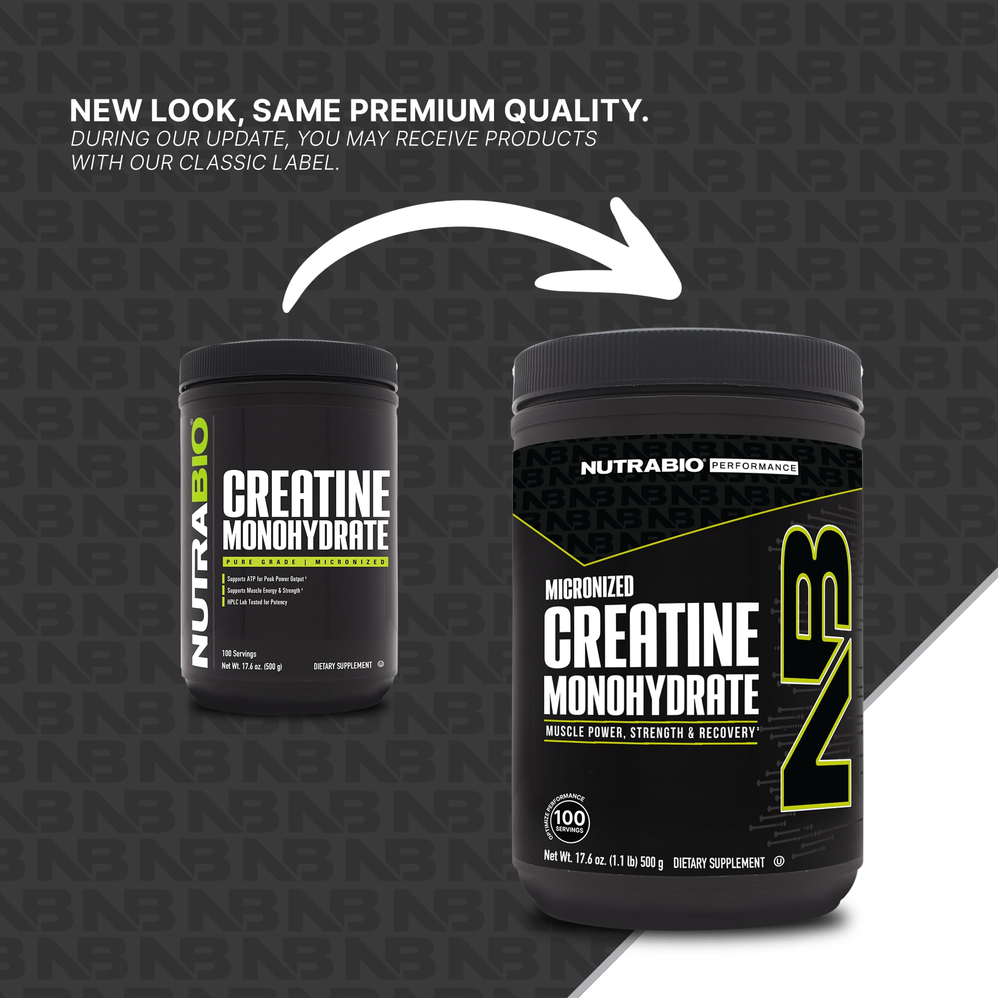 Foto 4 pulgar | Suplemento Nutrabio De Monohidrato De Creatina 500 G Sin Sabor - Venta Internacional.