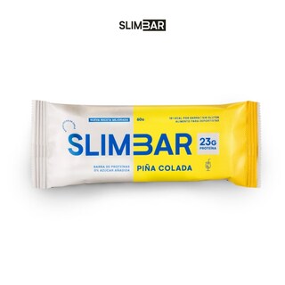 Foto 2 | Barritas Proteicas Slimba Platano Manjar Flavor 23,5 G De Proteína X12 - Venta Internacional.
