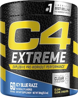 Foto 1 | Polvo Para Antes Del Entrenamiento Cellucor C4 Extreme Icy Blue Razz 60 Serv - Venta Internacional.