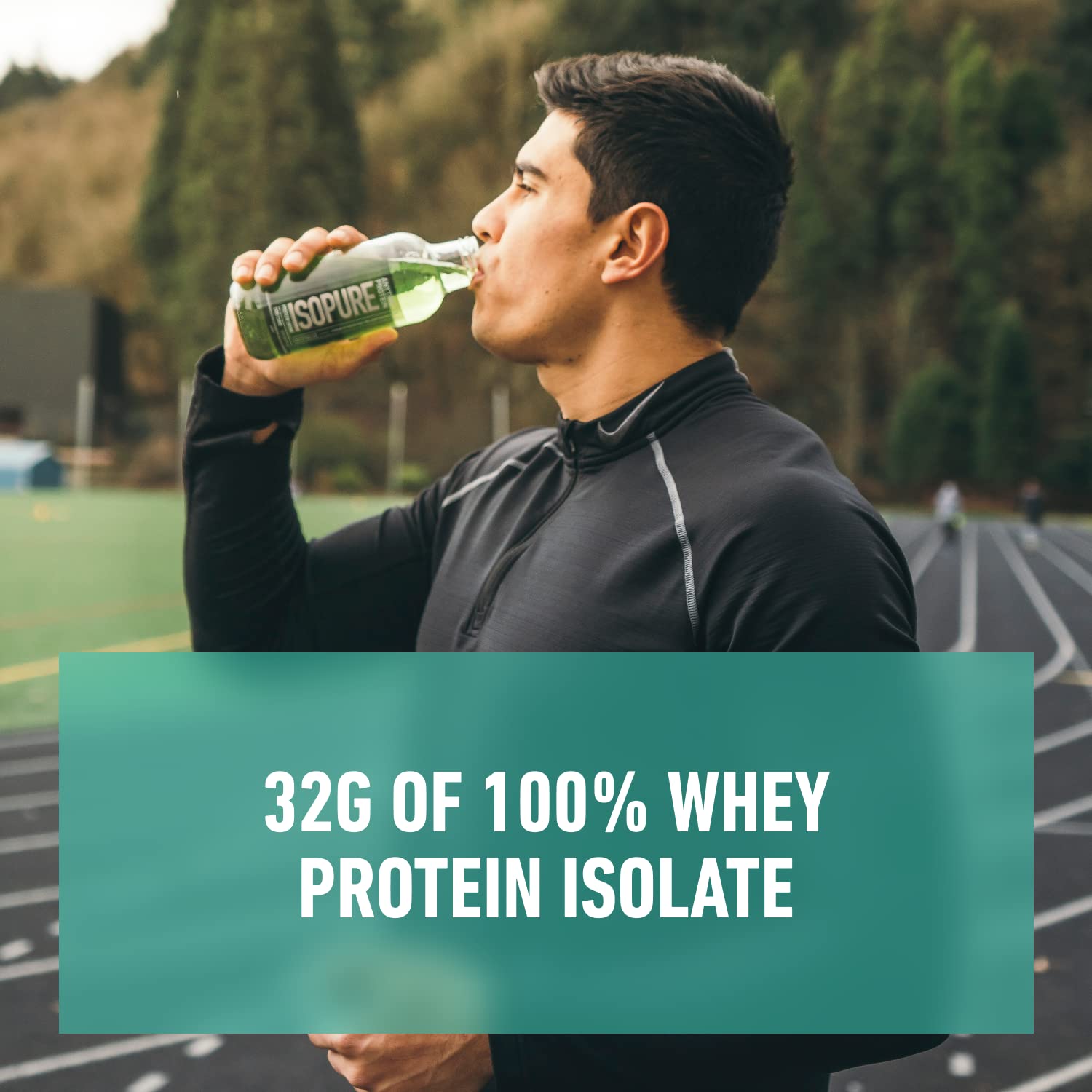 Foto 5 pulgar | Bebida Proteica Isopure Zero Carb 32 G De Proteína De Suero De Frambuesa Azul - Venta Internacional.
