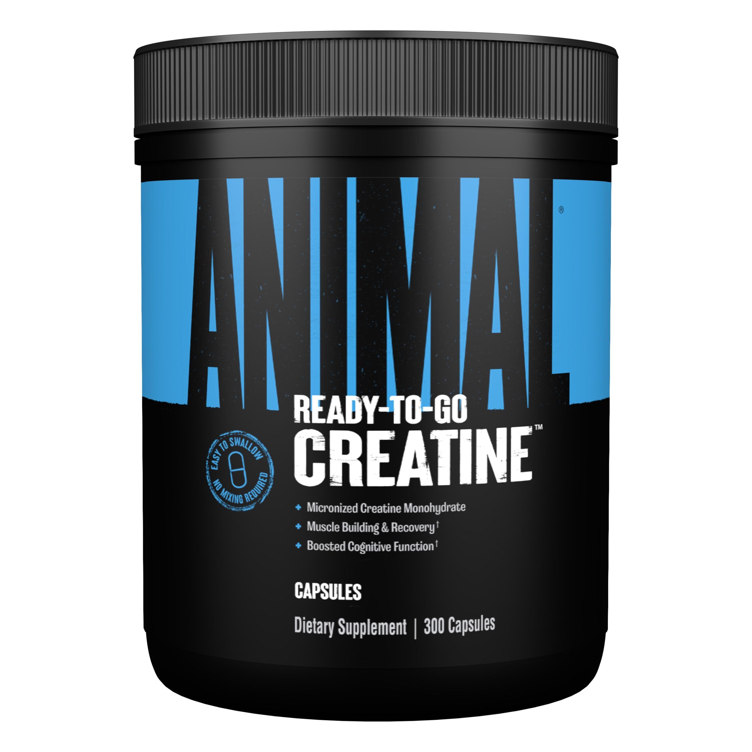 Foto 1 | Suplemento De Monohidrato De Creatina Micronizado Animal 300 Cápsulas - Venta Internacional.