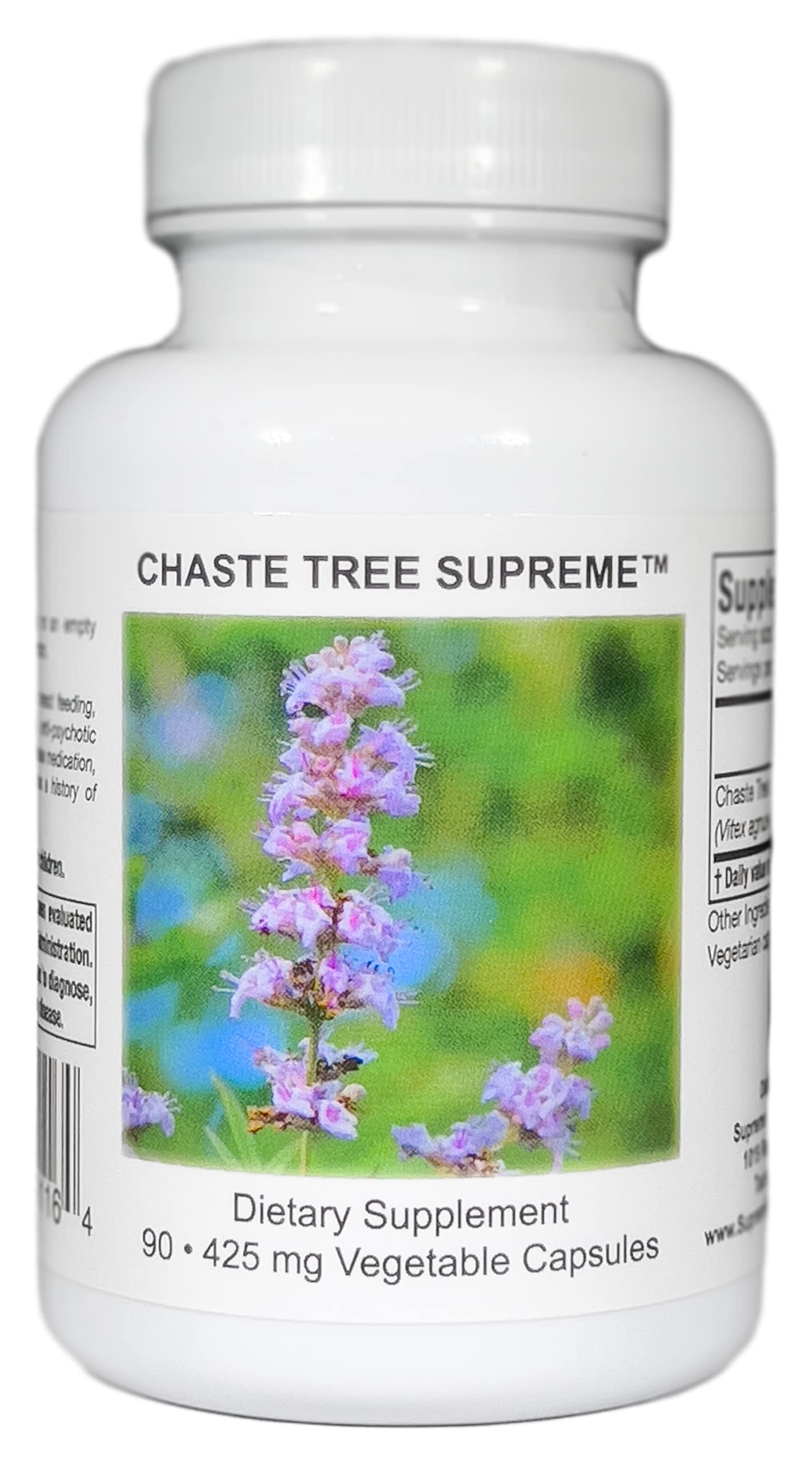 Foto 2 pulgar | 90 Cápsulas Vitex Chaste Tree Supreme De Supreme Nutrition - Venta Internacional.