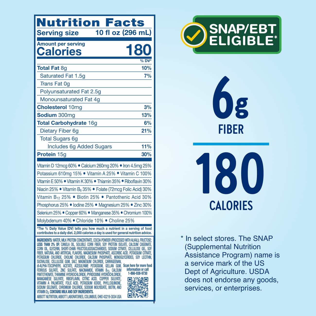 Foto 5 | Shake Glucerna Hunger Smart Classic Chocolate 10 Fl.oz (24 Veces) - Venta Internacional.