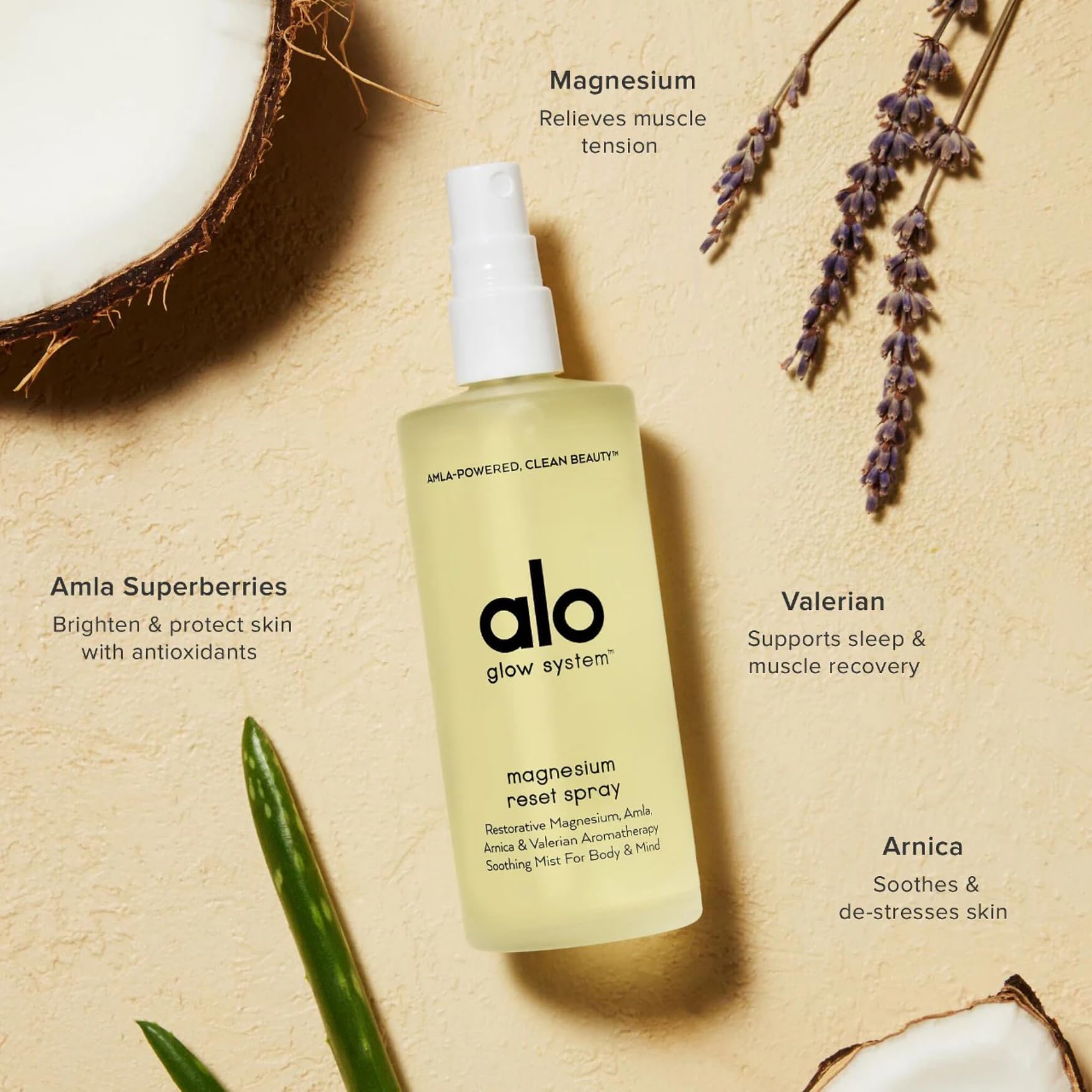 Foto 3 pulgar | Rocíe Alo Yoga Magnesium Reset Con Valeriana Y Árnica, 100 Ml - Venta Internacional.