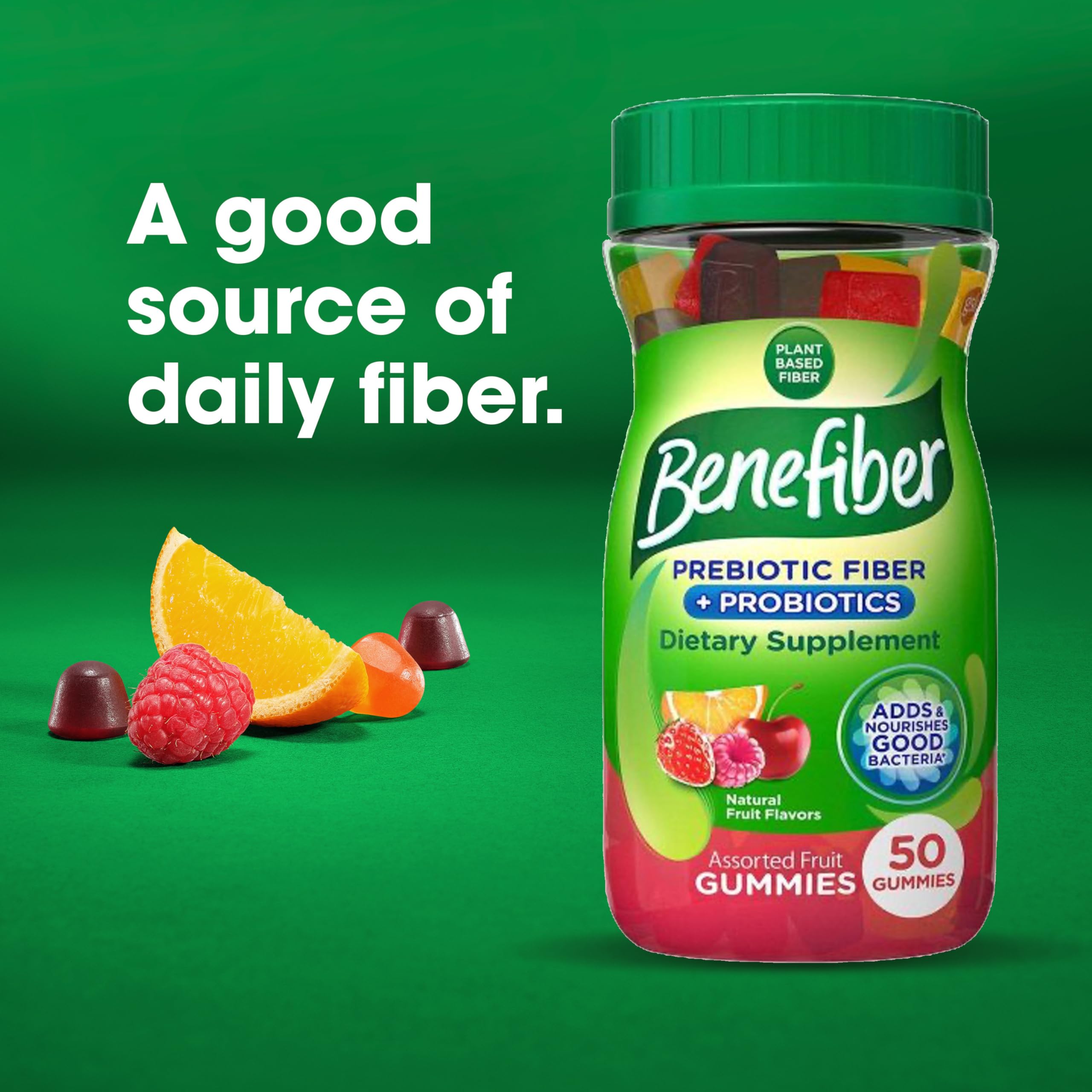 Foto 5 pulgar | Suplemento en Gomitas de Fibra Prebiótica Benefiber con Probióticos 50 Unidades -  Venta Internacional