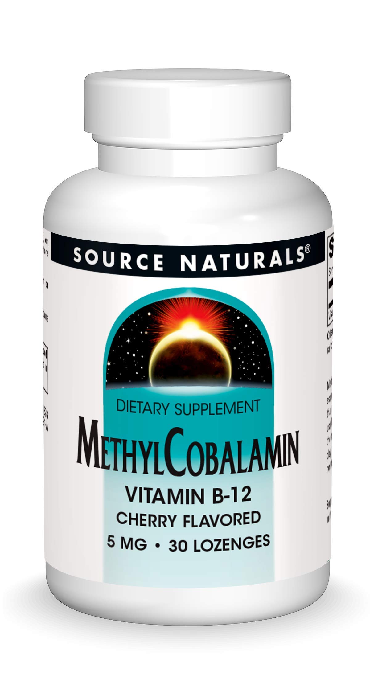 Foto 1 | Pastillas De Vitamina B-12 Source Naturals, Metilcobalamina, 5 Mg - Venta Internacional.