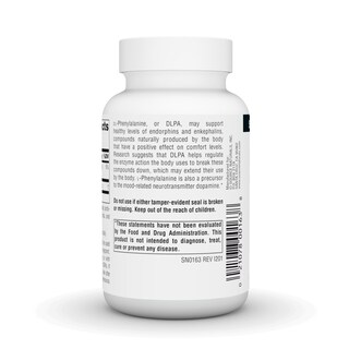 Foto 3 | Supplement Source Naturals Dlpa Dl-fenilalanina 375 Mg 120 Comprimidos - Venta Internacional.
