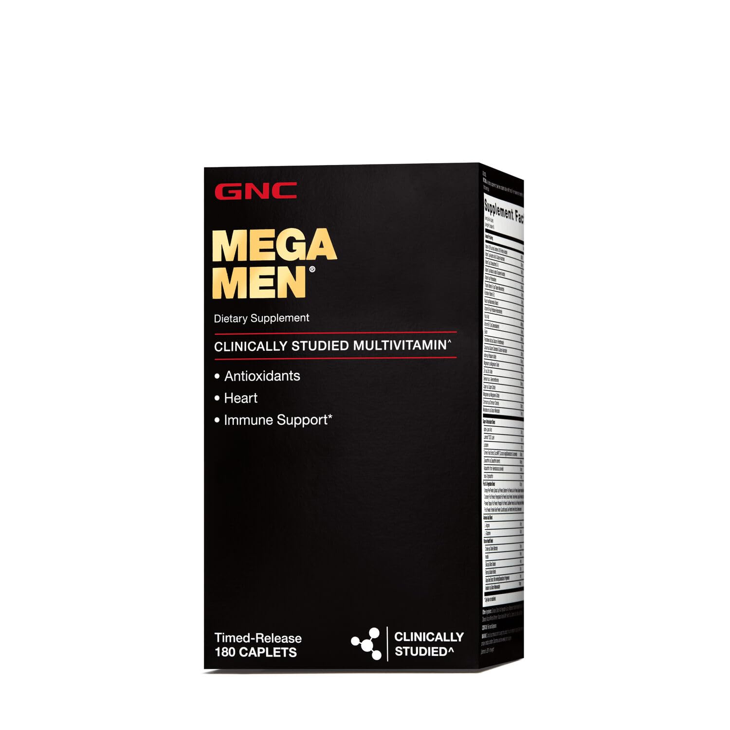 Foto 1 | Suplemento Multivitamínico Gnc Mega Men 180 Tabletas - Venta Internacional.