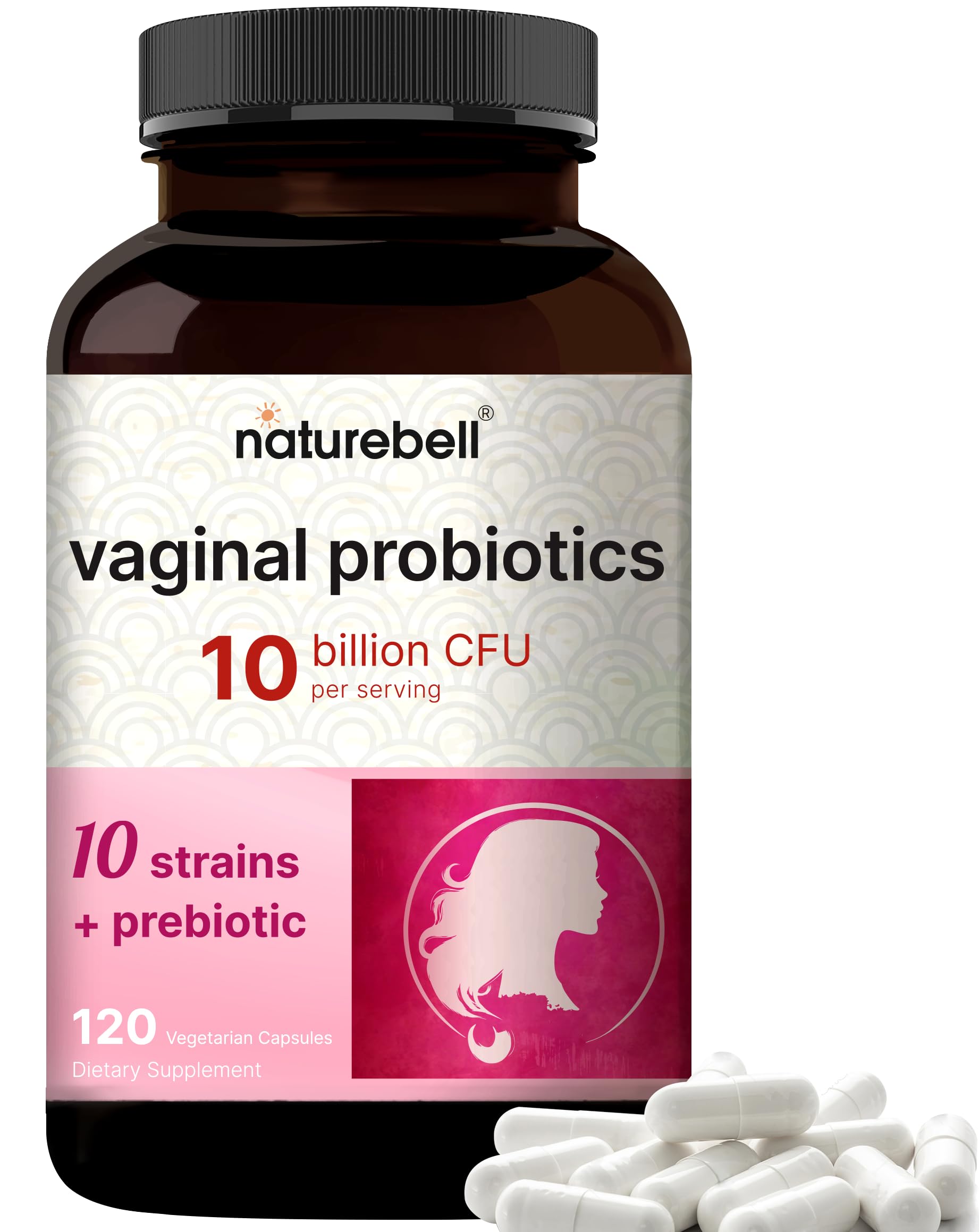 Probióticos Vaginales Natubell 10 Mil Millones De Cfu 120 Cápsulas - Venta Internacional.