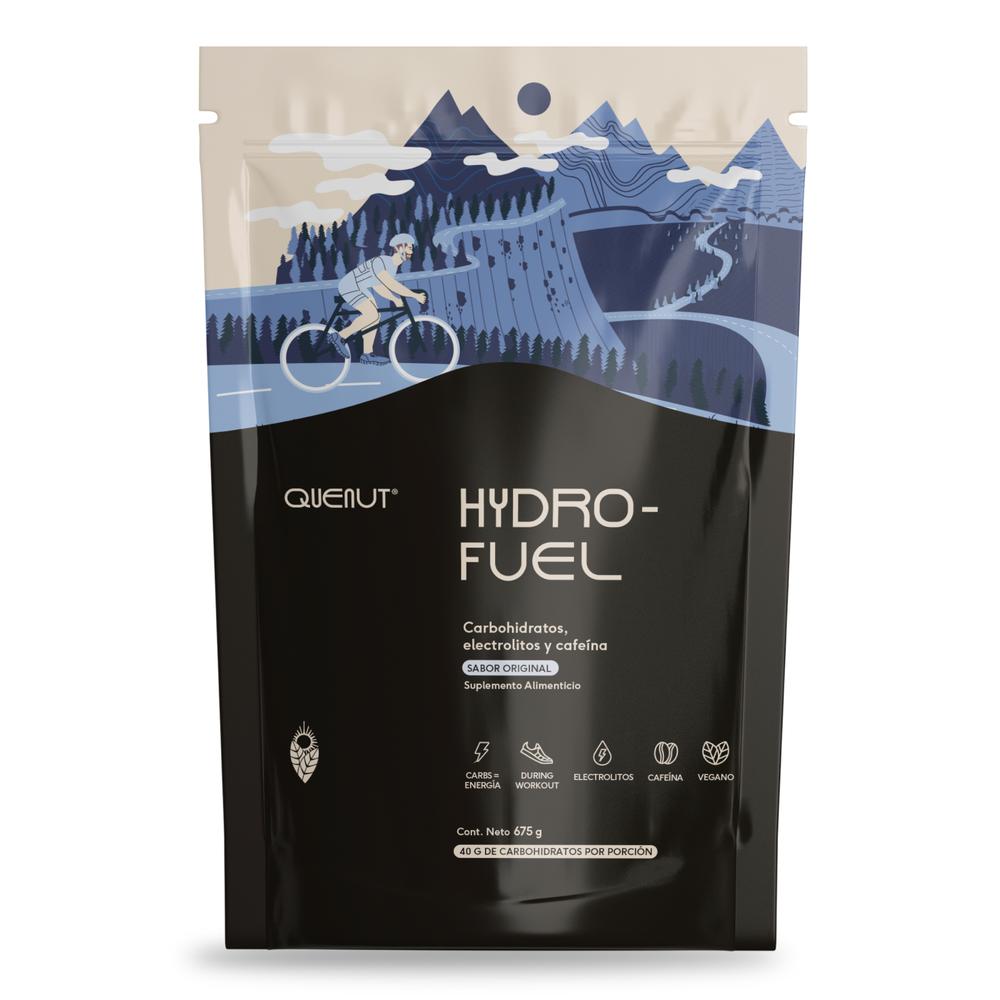 Carbohidratos Electrolitos Y Cafeína 675 G Original Hydro-fuel Quenut