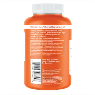 Foto 6 | Suplemento De Gomitas De Cúrcuma Qunol, 500 Mg De Curcumina, 120 Unidades - Venta Internacional.