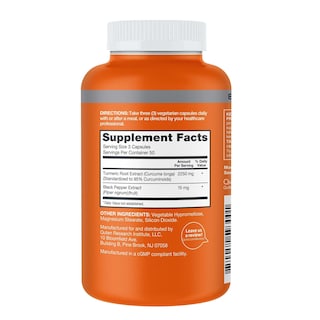 Foto 3 | Suplemento De Curcumina De Cúrcuma Qunol 2250 Mg Con Pimienta Negra - Venta Internacional.
