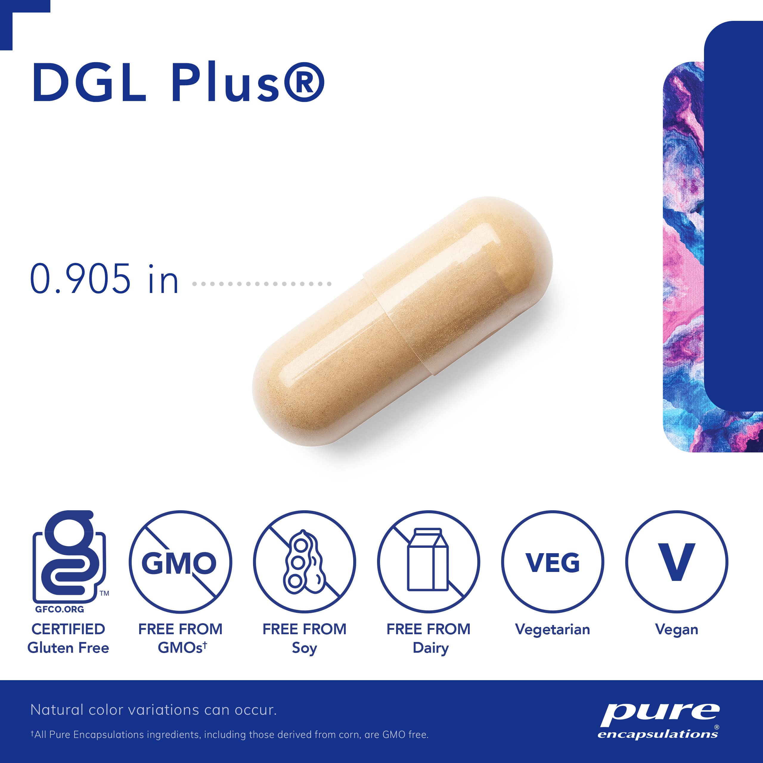 Foto 4 pulgar | Suplementos Para La Salud Intestinal Pure Encapsulations Dgl Plus 180 Cápsulas - Venta Internacional.