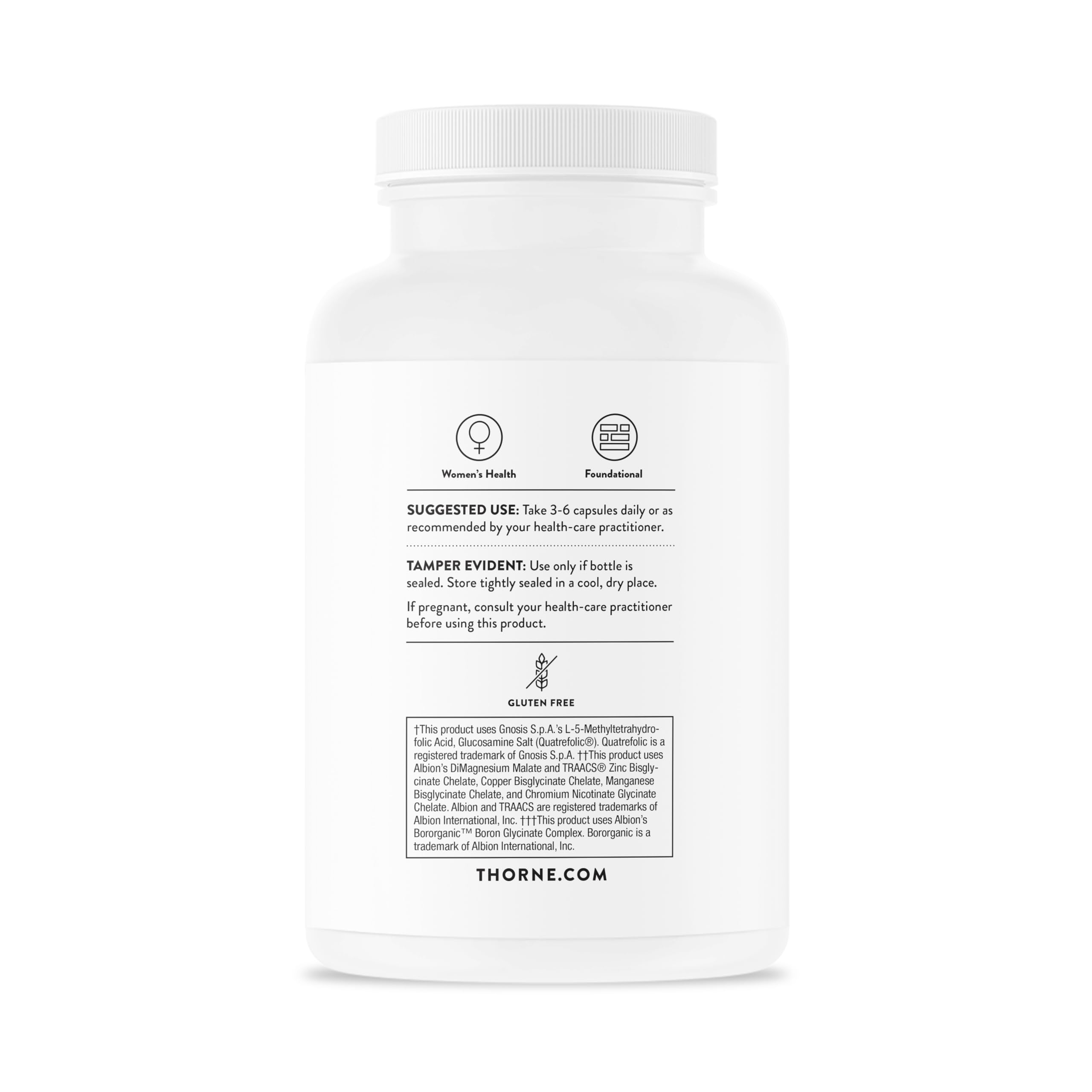Foto 4 pulgar | Multivitamínico Thorne Multi 50+ Para Mujer, 180 Cápsulas - Venta Internacional.