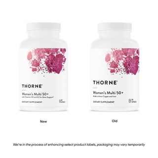 Foto 4 | Multivitamínico Thorne Multi 50+ Para Mujer, 180 Cápsulas - Venta Internacional.