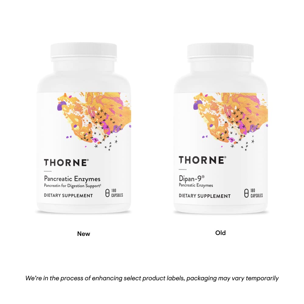 Foto 3 | Suplemento Thorne Pancreatic Enzymes (anteriormente Dipan-9) 180 Cápsulas - Venta Internacional.