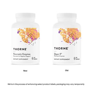 Foto 3 | Suplemento Thorne Pancreatic Enzymes (anteriormente Dipan-9) 180 Cápsulas - Venta Internacional.