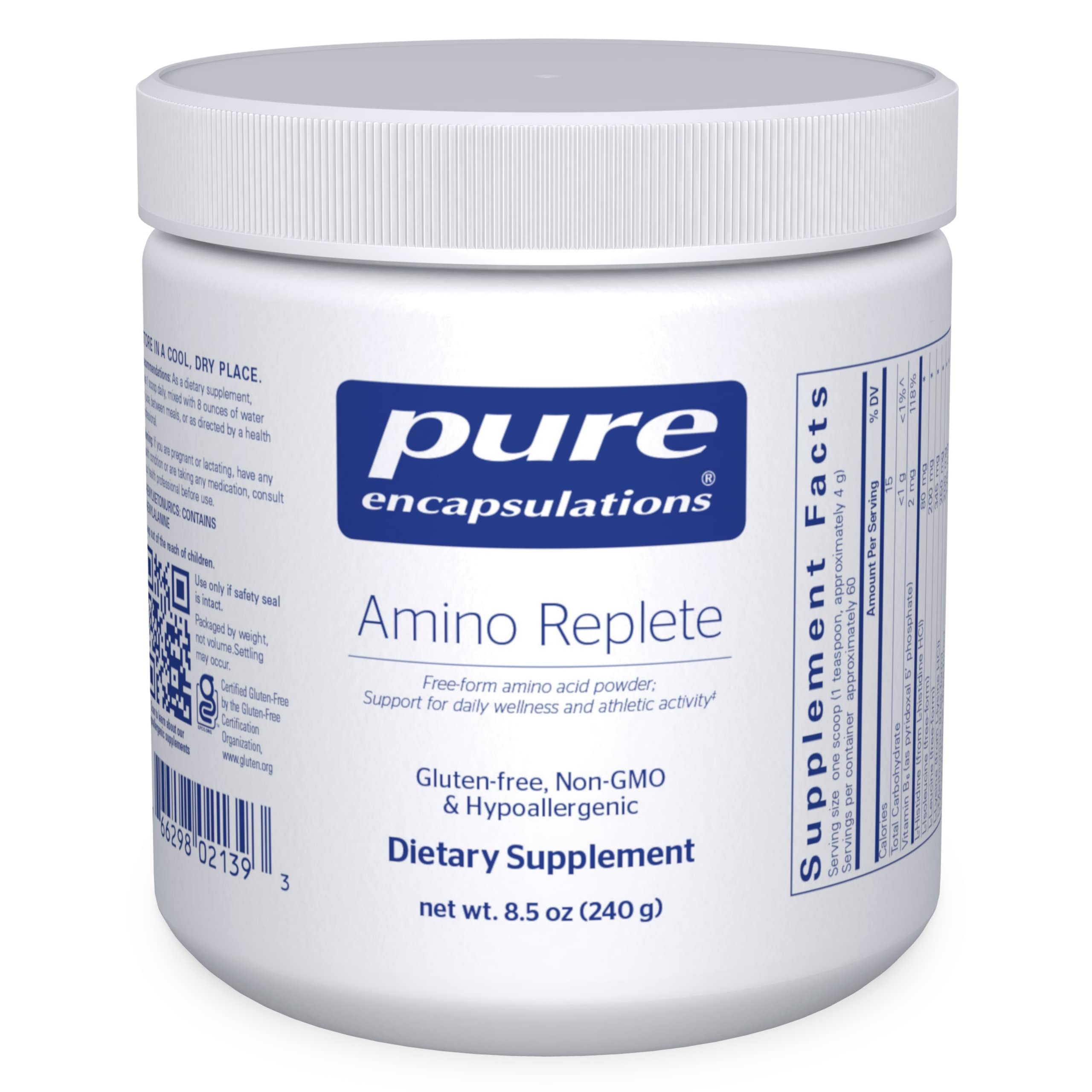 Foto 2 pulgar | Suplemento Pure Encapsulations Amino Replete En Polvo De 250 Ml - Venta Internacional.