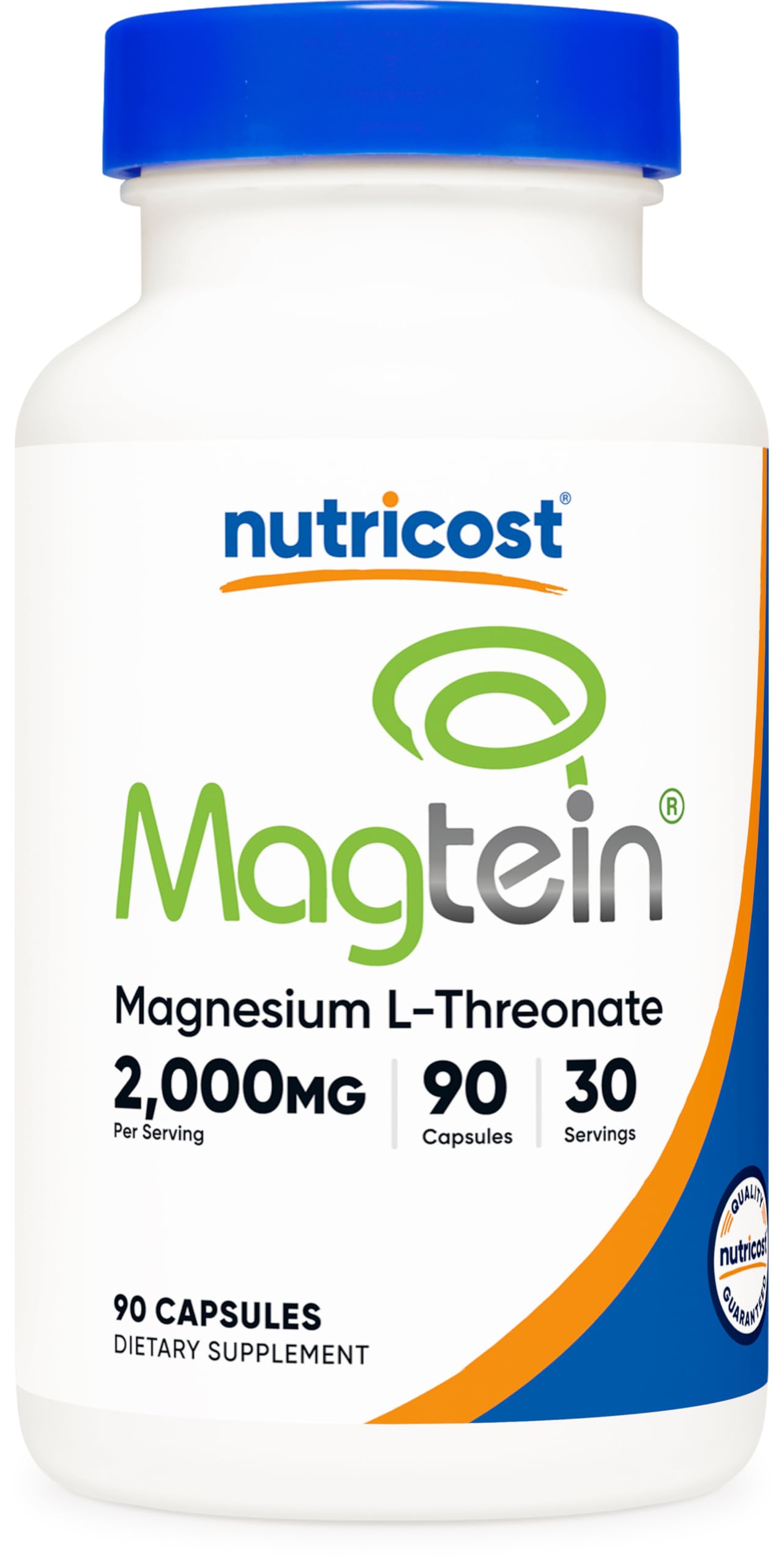 Suplemento Nutricost Magtein Magnesio L-treonato 2000 Mg - Venta Internacional.