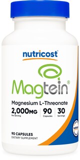 Foto 1 | Suplemento Nutricost Magtein Magnesio L-treonato 2000 Mg - Venta Internacional.