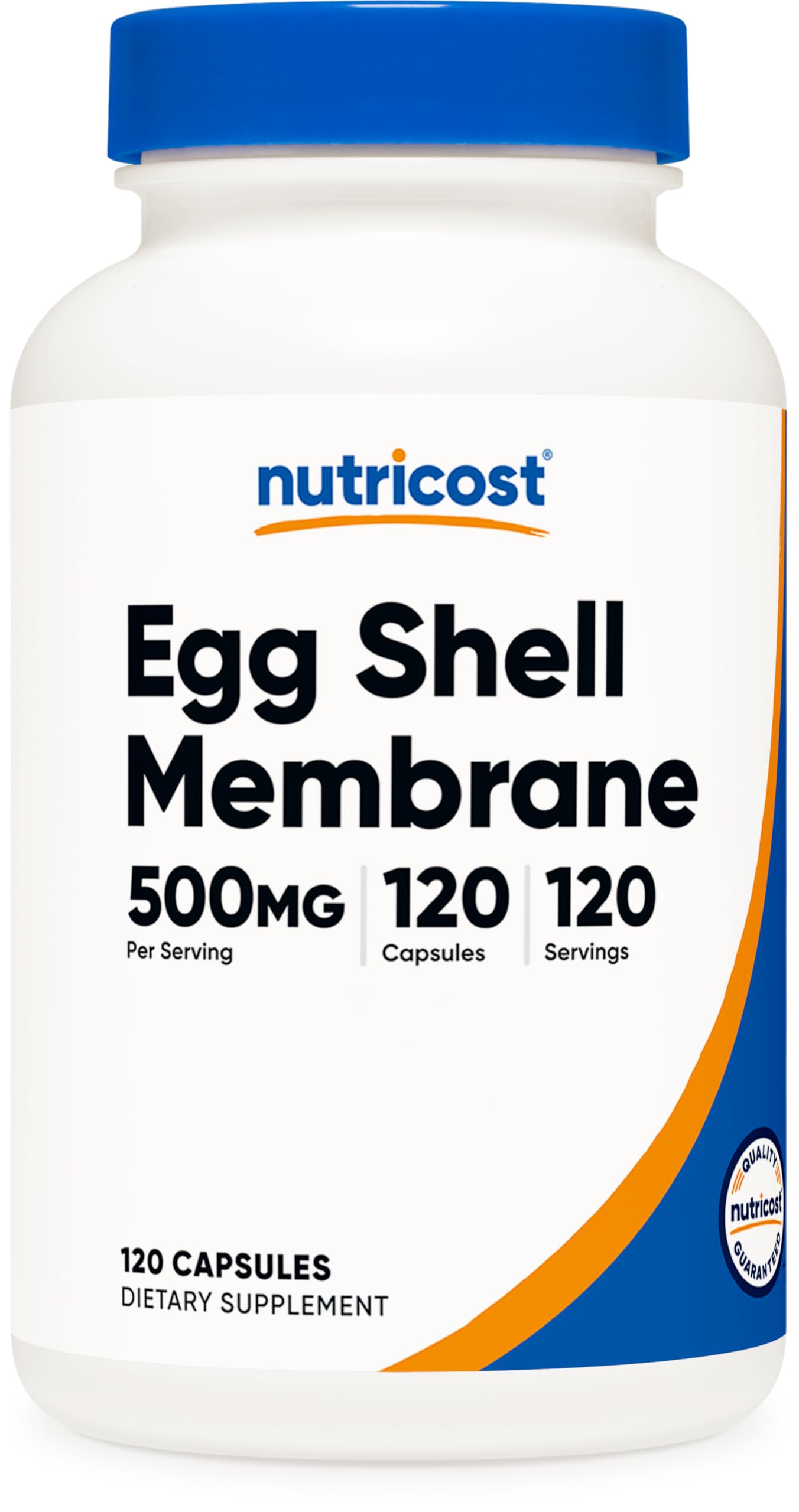 Foto 2 pulgar | Suplemento Nutricost Egg Shell Membrane 500 Mg 120 Cápsulas - Venta Internacional.