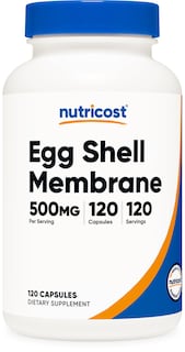 Foto 1 | Suplemento Nutricost Egg Shell Membrane 500 Mg 120 Cápsulas - Venta Internacional.