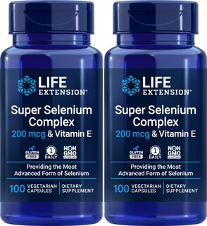 Foto 1 | Supplement Life Extension Super Selenium Complex 200 Mcg X 100 Cápsulas Vegetales (paquete De 2) - Venta Internacional.